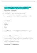ALL THE COMSAE Exam &lpar;Latest Version 2026&vert;2027&rpar; With Complete&NewLine;Correct Answers &vert;Solutions &vert;Already A&plus; Graded &lpar;100&percnt; Pass&rpar;&NewLine;