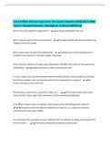 CCS Certified Clinical Supervisor Test &lpar;Latest Update 2026&vert;2027&rpar; With&NewLine;Correct Detailed Answers &vert;Already A&plus; Graded &lpar;100&percnt;Pass&rpar;