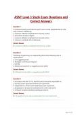 ASNT Level 3 Study Exam Questions and Correct Answers&period;