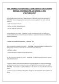 MPJE &lpar;PHARMACY JURISPRUDENCE&rpar; EXAM&vert;VERIFIED QUESTIONS AND DETAILED ANSWERS&vert;RATED AND GRADED A&plus; NEW UPDATE&vert;2026&sol;2027