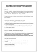 MPJE &lpar;PHARMACY JURISPRUDENCE&rpar; EXAM&vert;VERIFIED QUESTIONS AND DETAILED ANSWERS&vert;RATED AND GRADED A&plus; NEW UPDATE&vert;2026&sol;2027