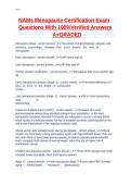NAMs Menopause Certification Exam Questions With 100Verified Answers AGRADED&period;