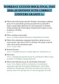 WORKDAY EXTEND MOCK FINAL TEST 2026 QUESTIONS WITH CORRECT ANSWERS GRADED A&plus;&period;pdf&NewLine;&NewLine;