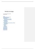 20&sol;20 - EXAMENVRAGEN HEMATO-ONCOLOGIE  AJ '11-'12 t&period;e&period;m&period; '24-'25 1STE MASTER &lpar;3DE BACHELOR IN NIEUW CURRICULUM&rpar; GENEESKUNDE KUL INCL ANTWOORDEN