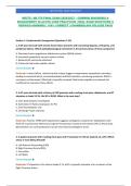 NR570 &sol; NR 570 FINAL EXAM 2026&sol;2027 &ndash; COMMON DIAGNOSIS & &NewLine;MANAGEMENT IN ACUTE CARE PRACTICUM &vert; REAL EXAM QUESTIONS & &NewLine;VERIFIED ANSWERS &vert; 100&percnt; CORRECT &vert; CHAMBERLAIN COLLEGE PACK