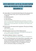 ATCN REVIEW ACTUAL EXAM PAPER 2026 QUESTIONS WITH ANSWERS GRADED A&plus;&period;pdf&NewLine;&NewLine;
