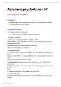 Algemene Psychologie H7 &vert; Geheugen & Vergeten &vert; UGent &vert; 2025&sol;26