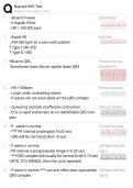Baycare EKG Test 2026 Actual 100&percnt; Correct Questions and Answers 2026 &sol; 2027 &lpar;Verified Answers by Expert&rpar;