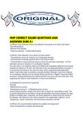 NNP CORRECT EXAMS QUESTIONS AND ANSWERS SURE A&period;pdf