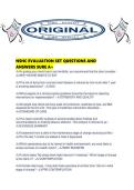 NSHC EVALUATION SET QUESTIONS AND ANSWERS SURE A&period;pdf&NewLine;&NewLine;1&period; Document information