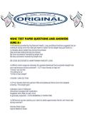 NSHC TEST PAPER QUESTIONS AND ANSWERS SURE A&period;pdf