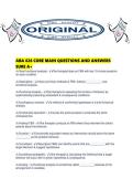 ABA 626 CORE MAIN QUESTIONS AND ANSWERS SURE A&period;pdf