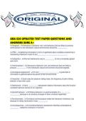 ABA 626 UPDATED TEST PAPER QUESTIONS AND ANSWERS SURE A&period;pdf