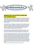 MISSOURI POST EVALUATION SET QUESTIONS AND ANSWERS SURE A&period;pdf