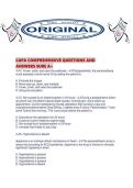 CAPA COMPREHENSIVE QUESTIONS AND ANSWERS SURE A&period;pdf&NewLine;&NewLine;1&period; Document information