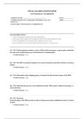 TCFP Hazmat Awareness Exam &vert;Hazmat for 1st Responders 5th edition course workbook&vert; Questions and Answers &vert;2026 Latest Update with complete solutions