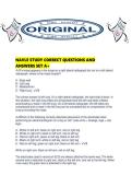 NAVLE STUDY CORRECT QUESTIONS AND ANSWERS SET A&period;pdf&NewLine;&NewLine;1&period; Document information