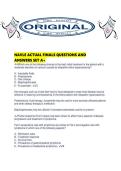NAVLE ACTUAL FINALS QUESTIONS AND ANSWERS SET A&period;pdf