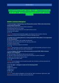 NUR2755 Final Exam 2026&sol;2027 &ndash; Multidimensional Care IV &lpar;MDC 4&rpar; &vert; Rasmussen &vert; Verified and Updated Questions