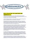 NP235 EVALUATION TEST QUESTIONS AND ANSWERS SET A&period;pdf