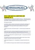 NP235 CORE MAIN ALL QUESTIONS AND ANSWERS SET A&period;pdf