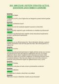 HSC 1000 EXAM 1 REVIEW UPDATED ACTUAL&NewLine;QUESTIONS AND CORRECT ANSWERS