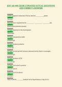 KSU ASI 400 EXAM 2 UPDATED ACTUAL QUESTIONS&NewLine;AND CORRECT ANSWERS