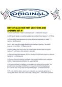 MHTC EVALUATION TEST QUESTIONS AND ANSWERS SET A&period;pdf&NewLine;&NewLine;1&period; Document information