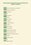 NURS 306 QUIZ 4 UPDATED ACTUAL QUESTIONS AND&NewLine;CORRECT ANSWERS