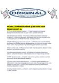 NCMHCE COMPREHENSIVE QUESTIONS AND ANSWERS SET A&period;pdf