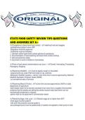 STATE FOOD SAFETY REVIEW TIPS QUESTIONS AND ANSWERS SET A&period;pdf