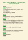 COM 161 FINAL EXAM UPDATED ACTUAL QUESTIONS&NewLine;AND CORRECT ANSWERS