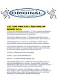 LCDC TEXAS PAPER ACTUAL QUESTIONS AND ANSWERS SET A&period;pdf