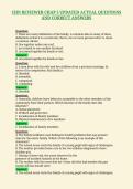 CHN REVIEWER CHAP 5 UPDATED ACTUAL QUESTIONS&NewLine;AND CORRECT ANSWERS