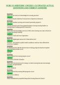 NURS 311 MIDTERM 1 &lpar;WEEKS 1-5&rpar; UPDATED ACTUAL&NewLine;QUESTIONS AND CORRECT ANSWERS