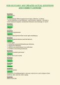 NUR 352 EXAM 1 ASU UPDATED ACTUAL QUESTIONS&NewLine;AND CORRECT ANSWERS