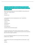 CORPORALS COURSE COMP 2 TEST REVIEW Exam &lpar;Latest Version&NewLine;2026&vert;2027&rpar; With Complete Correct Answers &vert;Solutions &vert;Already A&plus;&NewLine;Graded &lpar; 100&percnt; Pass&rpar;
