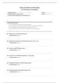 TCFP Hazmat Awareness Exam &vert; TCFP Hazmat Awareness Final Exam &vert;Questions and Answers &vert;2026 Latest Update with complete solutions