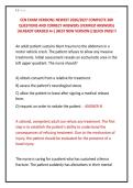 CEN EXAM VERSION1 NEWEST 2026&sol;2027 COMPLETE 300 &NewLine;QUESTIONS AND CORRECT ANSWERS &lpar;VERIFIED ANSWERS&rpar; &NewLine;&vert;ALREADY GRADED A&plus;&vert;&vert;BEST NEW VERSION&vert;&vert;QUICK PASS&excl;&excl;&excl; 
