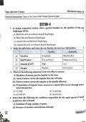 SAMPLE PAPER CLASS 10 SCIENCE