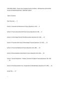 TCAR FINAL EXAM &ndash; Trauma Care Complete Practice Test Bank &ndash; 300 Questions with Verified &NewLine;Answers & Detailed Rationales &vert; 2026&sol;2027 Edition &NewLine;Table of Contents &NewLine;Exam Overview &period;&period;&period;&period;&period;&period; 3 &NewLine;Section 1&colon; Kinematics & Mechanism of Injury &lpar;Questions 1&ndash;40&rpar; &period;&period;&period;&period;&period;&period; 