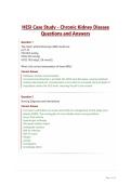HESI Case Study - Chronic Kidney Disease Questions and Answers&period;