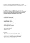 ASNT NDT LEVEL III PENETRANT TESTING &lpar;PT&rpar; EXAM Complete Practice Test Bank &ndash; 300 &NewLine;Questions with Verified Answers & Detailed Rationales &vert; All Core Domains Covered &vert; A&plus; Graded &NewLine;Exam Overview &NewLine;The ASNT NDT Level III Penetrant Testing &lpar;PT&rpar; Examination is 