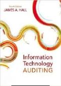 Test bank Information technology auditing 4th edition by james a hall&vert;ISBN&semi;9781133949886&vert;Guide A &plus;