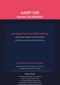 AAERT CDR Certified Digital Reporter Practice Test 200 Questions Actual Exam 2026&sol;2027 &ndash; 100&percnt; Verified &vert; Detailed Rationales &ndash; Pass Guaranteed &ndash; A&plus; Graded