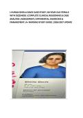 I-HUMAN SHEILA DAVIS CASE STUDY &vert; 68-YEAR-OLD FEMALE &NewLine;WITH DIZZINESS &vert; COMPLETE CLINICAL REASONING & CASE &NewLine;ANALYSIS &vert; ASSESSMENT&comma; DIFFERENTIAL DIAGNOSIS & &NewLine;MANAGEMENT &vert; A&plus; NURSING STUDY GUIDE &vert; 2026&sol;2027 UPDATE &NewLine;