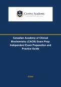 Canadian Academy of Clinical Biochemistry &lpar;CACB&rpar; Exam &vert; Revision Notes and Self-Assessment