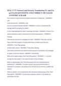 WGU C172 Network and Security Foundations PA & OA Study Guide 2027