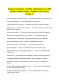 ICA Home Inspection Final Test with all Correct & 100&percnt; Verified Answers &vert;Actual Complete Exam &vert;Already Graded A&plus;