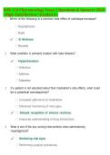 NUR 210 Pharmacology Exam 2 2026&sol;2027 &vert; Questions & Verified Answers &vert; High-Yield Review &vert; Latest Update &vert; Graded A&plus;